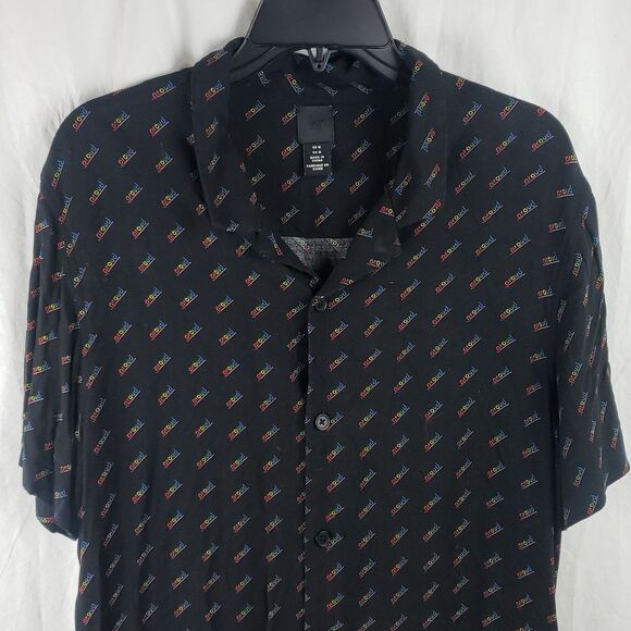 H&M Men's Medium Proud Button Down Gay Pride Shirt - Picture 3 of 12